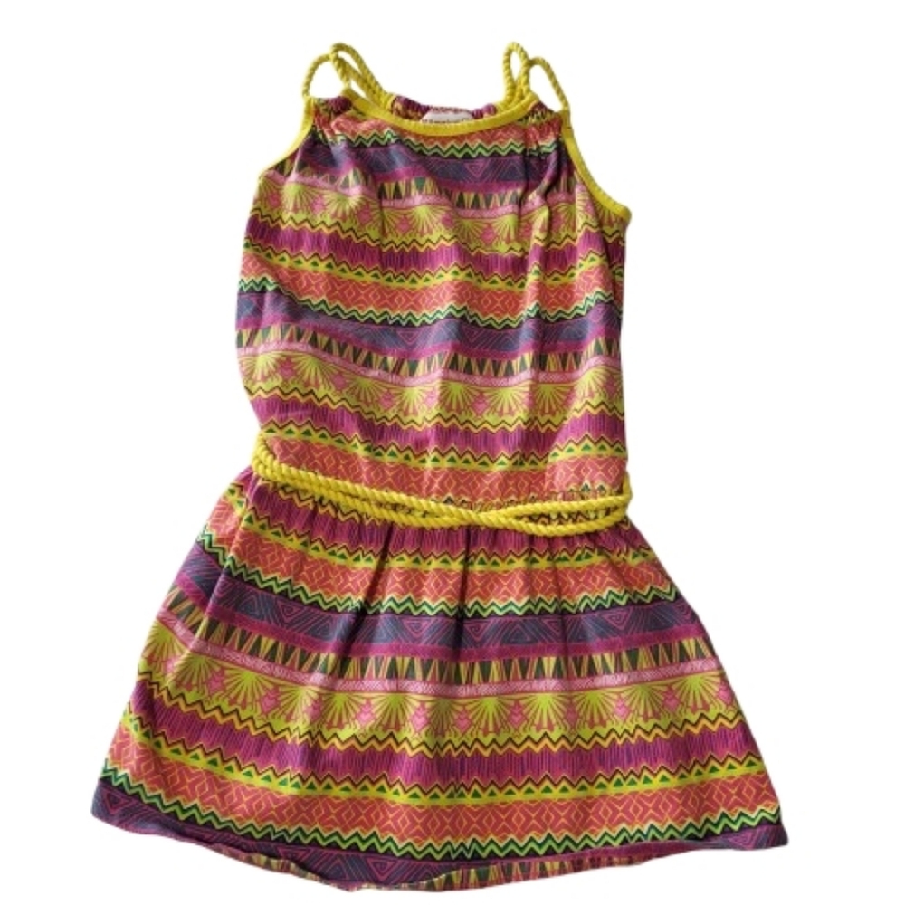 American Girl Lea Clark Meet Dress Matching Tropical Sundress Girl's Size 10